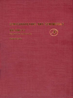 cover image of Semiconductors and Semimetals